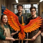 Crianças do Lark Hill Primary dão cor e esperança ao renascimento da comunidade em Pendleton