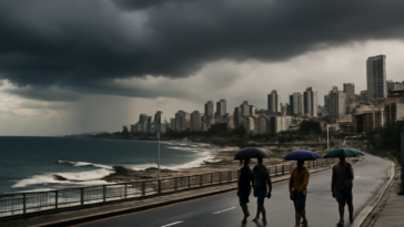 Capital baiana terá muitas nuvens, calor úmido e chance de chuva isolada entre sexta e domingo. Saiba como fica o tempo em Salvador.