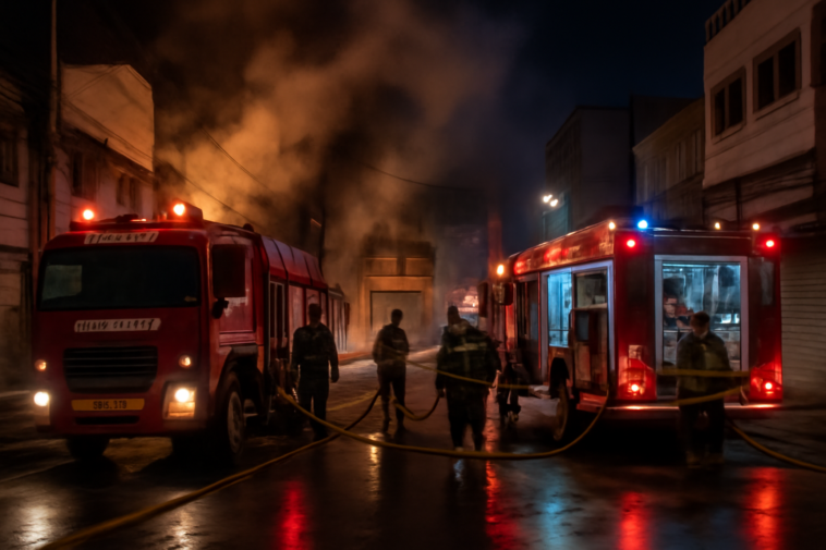 Fogo de grandes proporções mobilizou dezenas de bombeiros no centro de São Paulo e deixou parte da região sem energia; entenda.