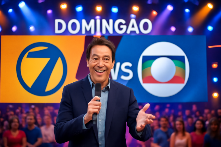 Apresentador do SBT reagiu ao BBB 26 exibido em partes no domingo da Globo para disputar audiência. Entenda o que aconteceu.