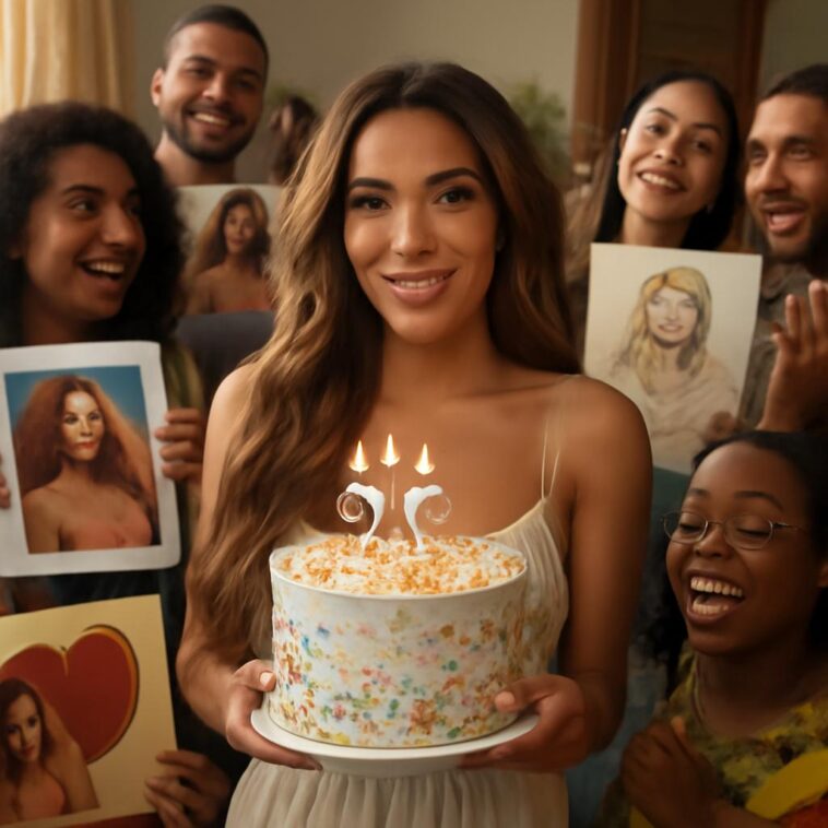 Famosos celebram a trajetória e a energia vibrante da cantora no seu aniversário especial