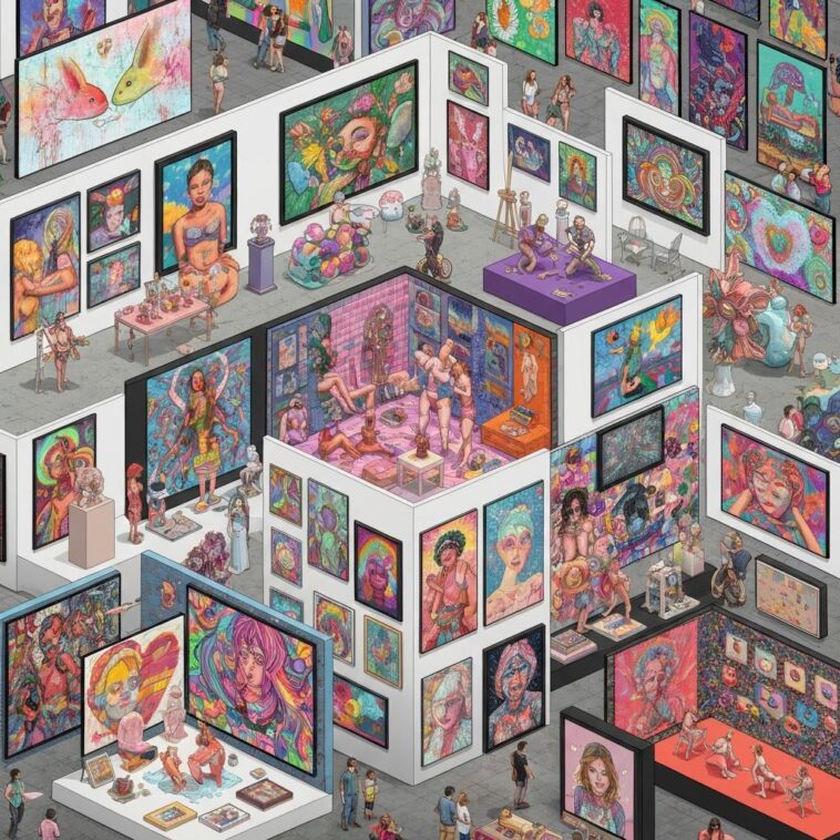 Descubra mostras que celebram identidades LGBTQIA+ e narrativas diversas pelo mundo