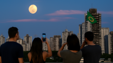 Fenômeno desta terça, 1º de abril, movimenta buscas no Brasil, mas o nome engana. Saiba o que a lua cheia de abril realmente significa.