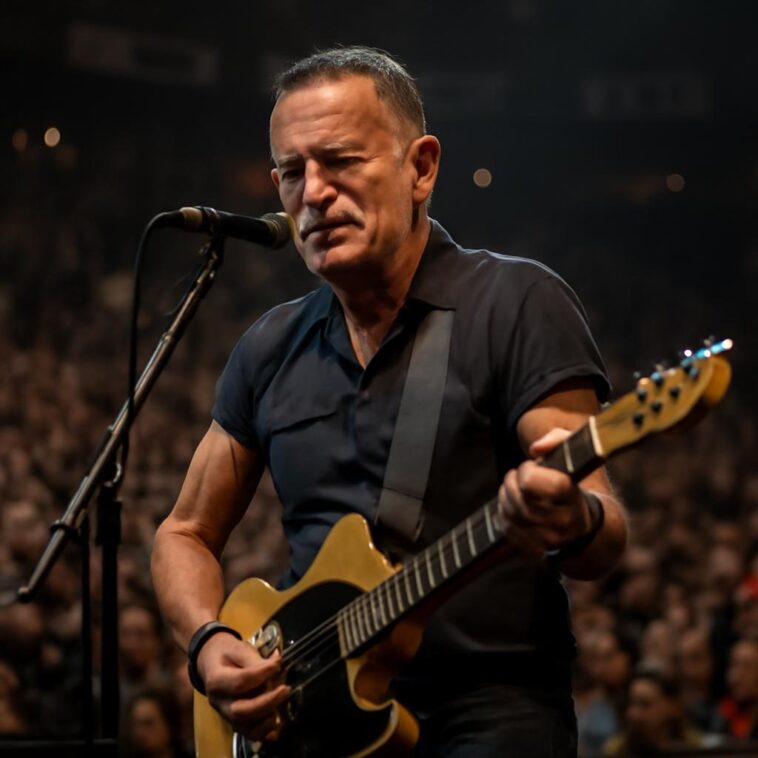 Boss inicia turnê 'Land of Hope and Dreams' com protestos e energia contagiante no Target Center