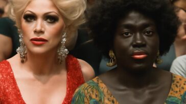 A crítica ao drag como caricatura masculina que questiona o que significa ser mulher e sua relação com o blackface