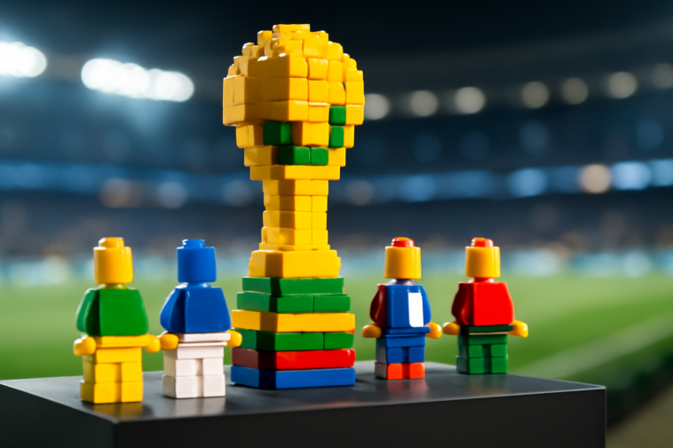 Campanha com Messi, Cristiano Ronaldo, Mbappé e Vini Jr. colocou a coleção da LEGO no radar dos fãs; entenda o que foi lançado.