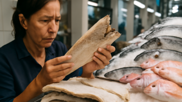 Busca por peixe cresce com a Semana Santa, e a Vigilância Sanitária faz alertas sobre bacalhau, conservação e rotulagem. Entenda.