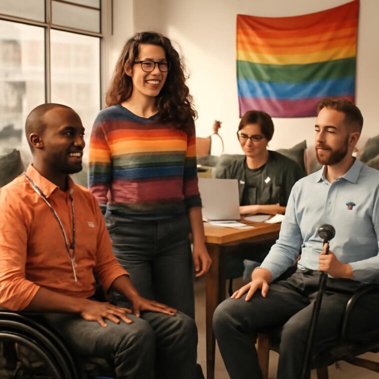 Como uma pequena frase em assinatura de e-mail inspira inclusão e representa LGBTQIA+ com deficiência