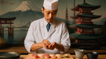 Busca por sushi cresce após reportagem sobre Endo Kazutoshi, chef que reconstrói sua trajetória após um incêndio. Entenda o motivo.