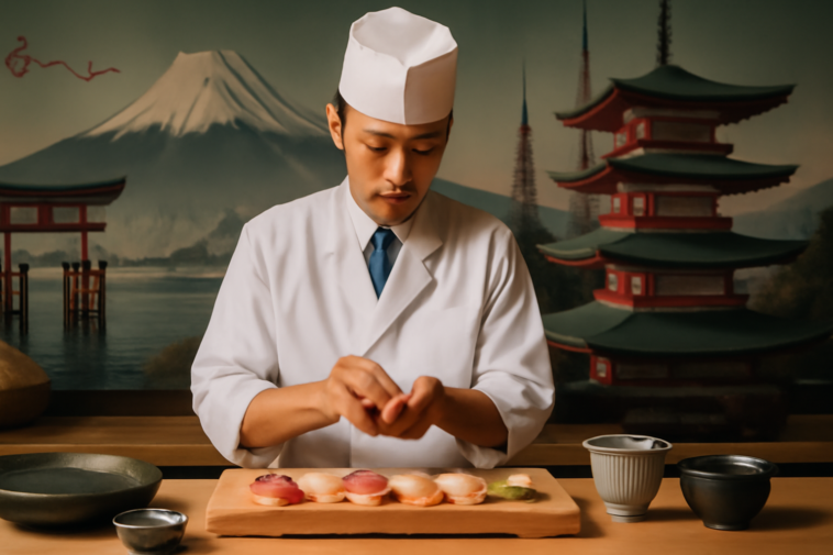 Busca por sushi cresce após reportagem sobre Endo Kazutoshi, chef que reconstrói sua trajetória após um incêndio. Entenda o motivo.