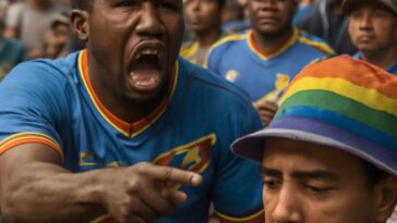 Fãs mexicanos ensinaram canto homofóbico a torcedores do Congo, manchando celebração histórica