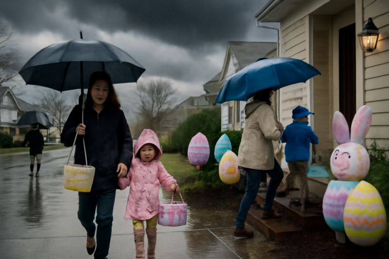 Feriado de Páscoa entra nos trends com previsão de tempo severo no leste dos Estados Unidos; veja o que muda nas viagens e eventos.