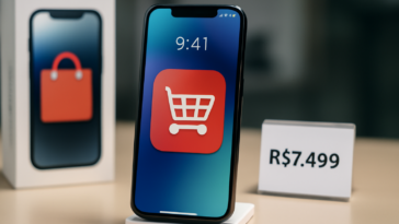 Modelo de 256 GB apareceu por R$ 5.703 na Shopee e virou assunto no Brasil; veja o que ele oferece e por que isso pesa na escolha.