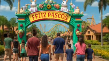 Parque em Vinhedo aposta em descontos, caça aos ovos e ações de abril para atrair famílias e grupos de amigos; entenda o movimento.