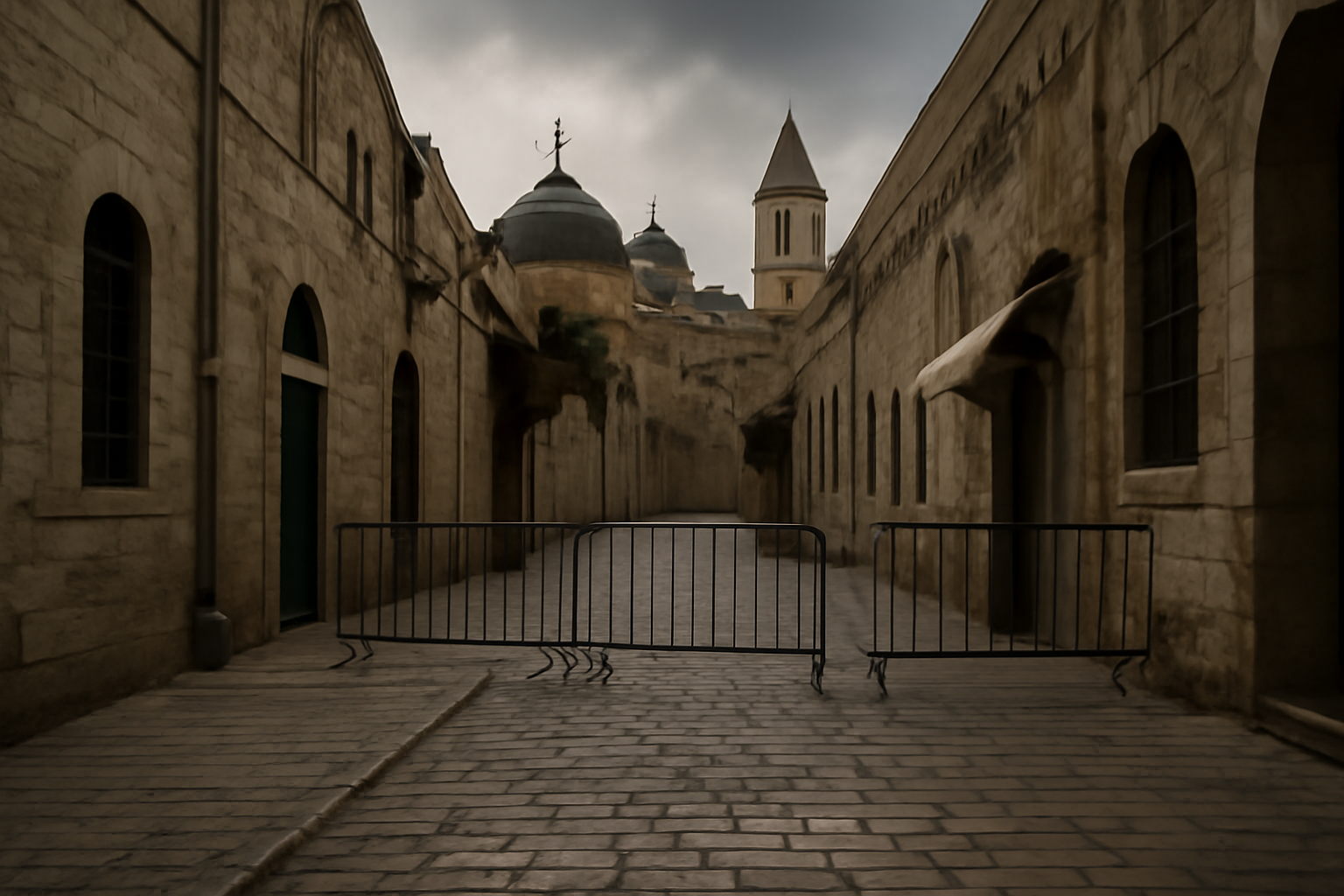 Cidade Velha amanheceu quase sem fiéis na Sexta-Feira Santa, sob forte segurança e restrições. Entenda o que aconteceu.