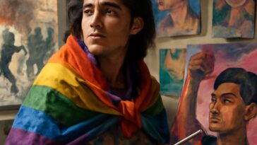 Aaron Allen Marner supera abusos e instabilidade para criar obras poderosas que celebram a cultura LGBTQIA+