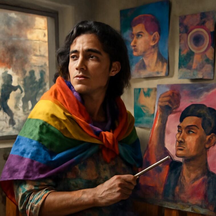 Aaron Allen Marner supera abusos e instabilidade para criar obras poderosas que celebram a cultura LGBTQIA+