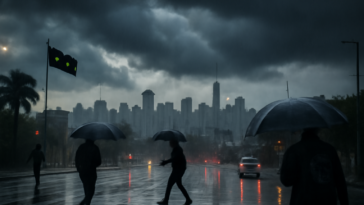 Frente fria avança pelo Sul e altera o clima no Sudeste, enquanto Norte e Nordeste seguem com pancadas intensas. Entenda.