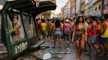 Estrutura de ponto cedeu durante celebração na capital baiana e o vídeo viralizou. Entenda por que o caso do ônibus está em alta.