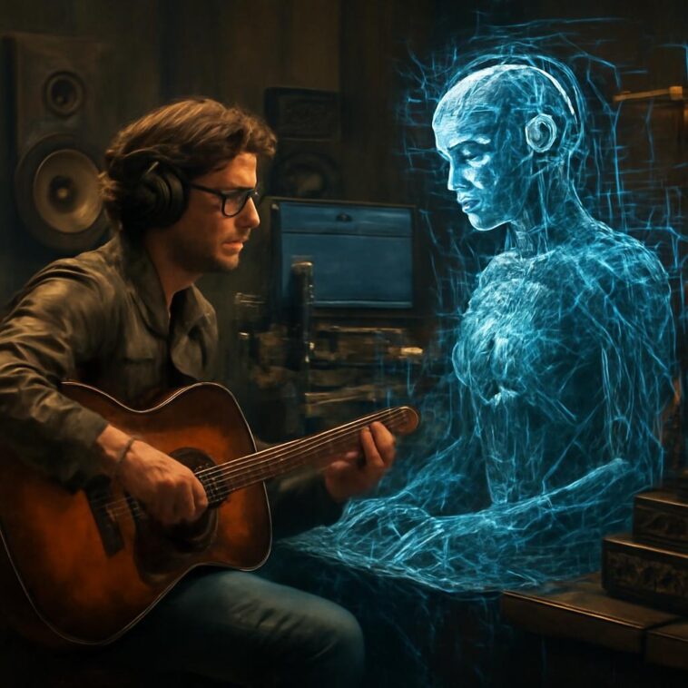 Músicas criadas por IA invadem plataformas e geram debate sobre direitos autorais e autenticidade