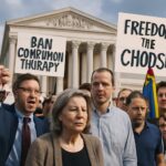 Decisão fortalece discurso protegido e ameaça 27 leis anti-conversão; comunidade trans resiste com protestos pelo país