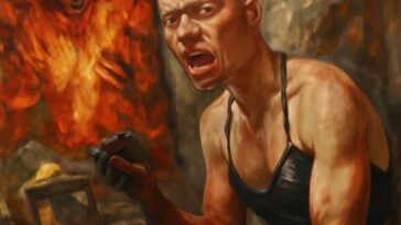 A cantora e artista trans venezuelana usa a pintura para expressar dores e renascimentos, inspirando a comunidade LGBTQIA+