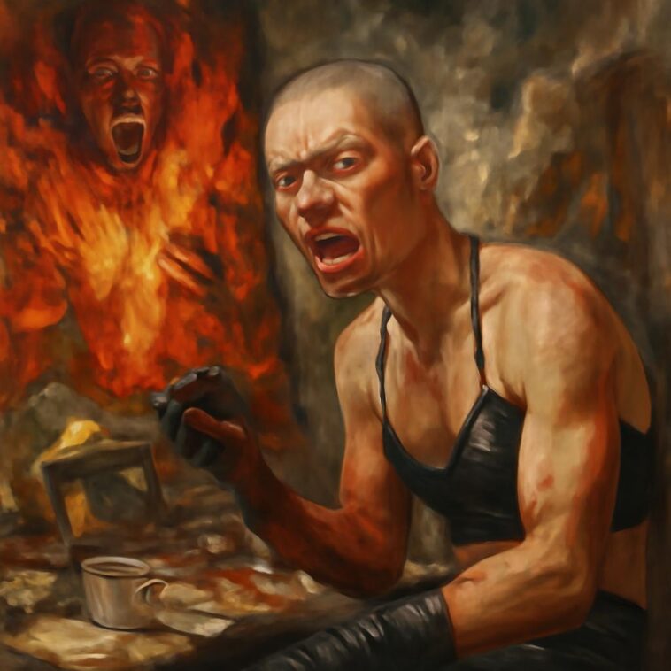 A cantora e artista trans venezuelana usa a pintura para expressar dores e renascimentos, inspirando a comunidade LGBTQIA+