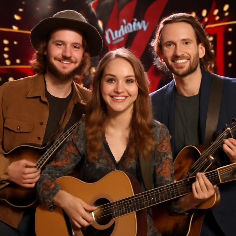 O trio de irmãos retorna ao palco de The Voice para uma batalha de campeões e segue encantando com sua música única