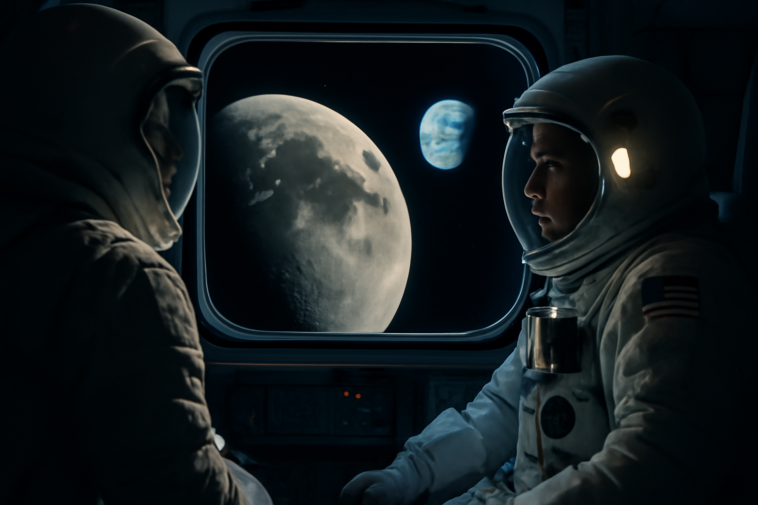 Fotos da missão perto do lado oculto da Lua viralizaram no Brasil, mas o céu preto tem explicação técnica. Entenda o que acontece.