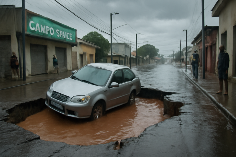 Tema ligado ao Diario Digital ganhou buscas após vídeo de carro preso em buraco em Campo Grande. Saiba o que aconteceu e entenda o contexto.
