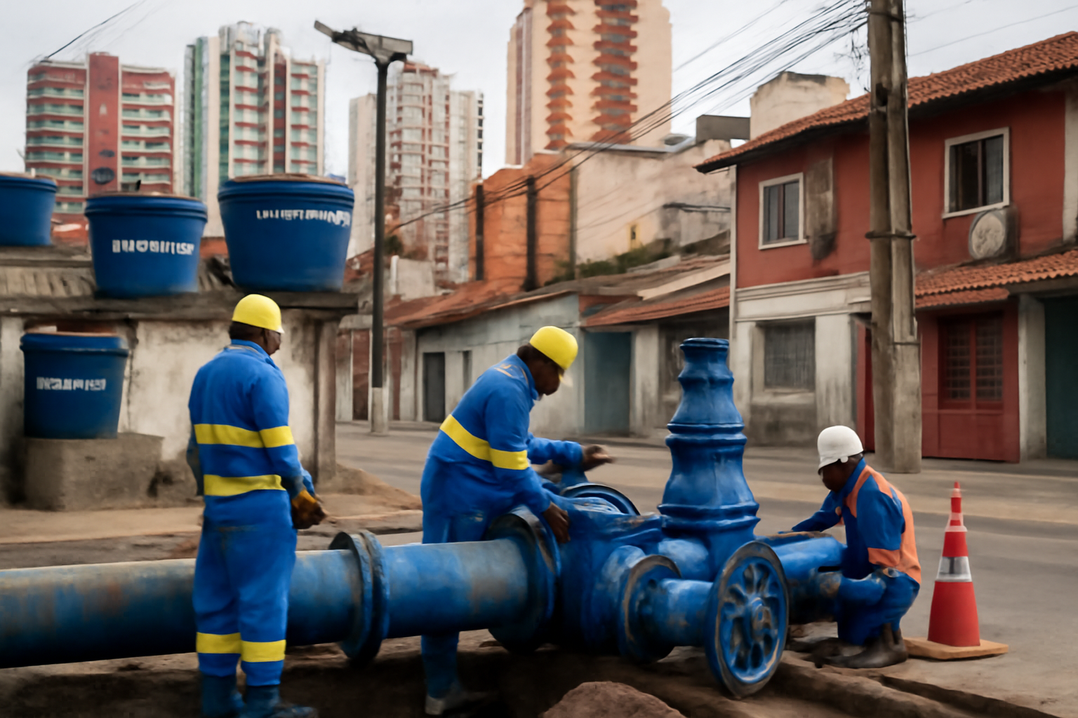 Intervenção da companhia afeta bairros de Fortaleza e cidades da RMF nesta quarta (8). Saiba onde pode faltar água e quando volta.