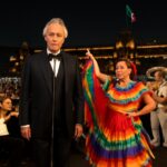 Andrea Bocelli se apresenta no Zócalo da Cidade do México com Los Ángeles Azules e Ximena Sariñana em show gratuito imperdível
