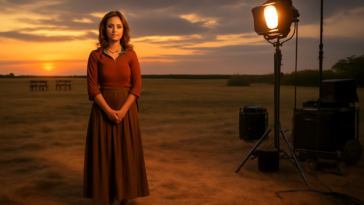 Ali Larter contou que gravou uma sequência de Landman enquanto era picada por formigas-de-fogo no Texas; entenda por que isso viralizou.