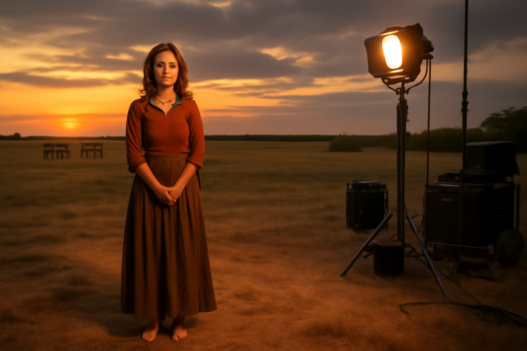 Ali Larter contou que gravou uma sequência de Landman enquanto era picada por formigas-de-fogo no Texas; entenda por que isso viralizou.