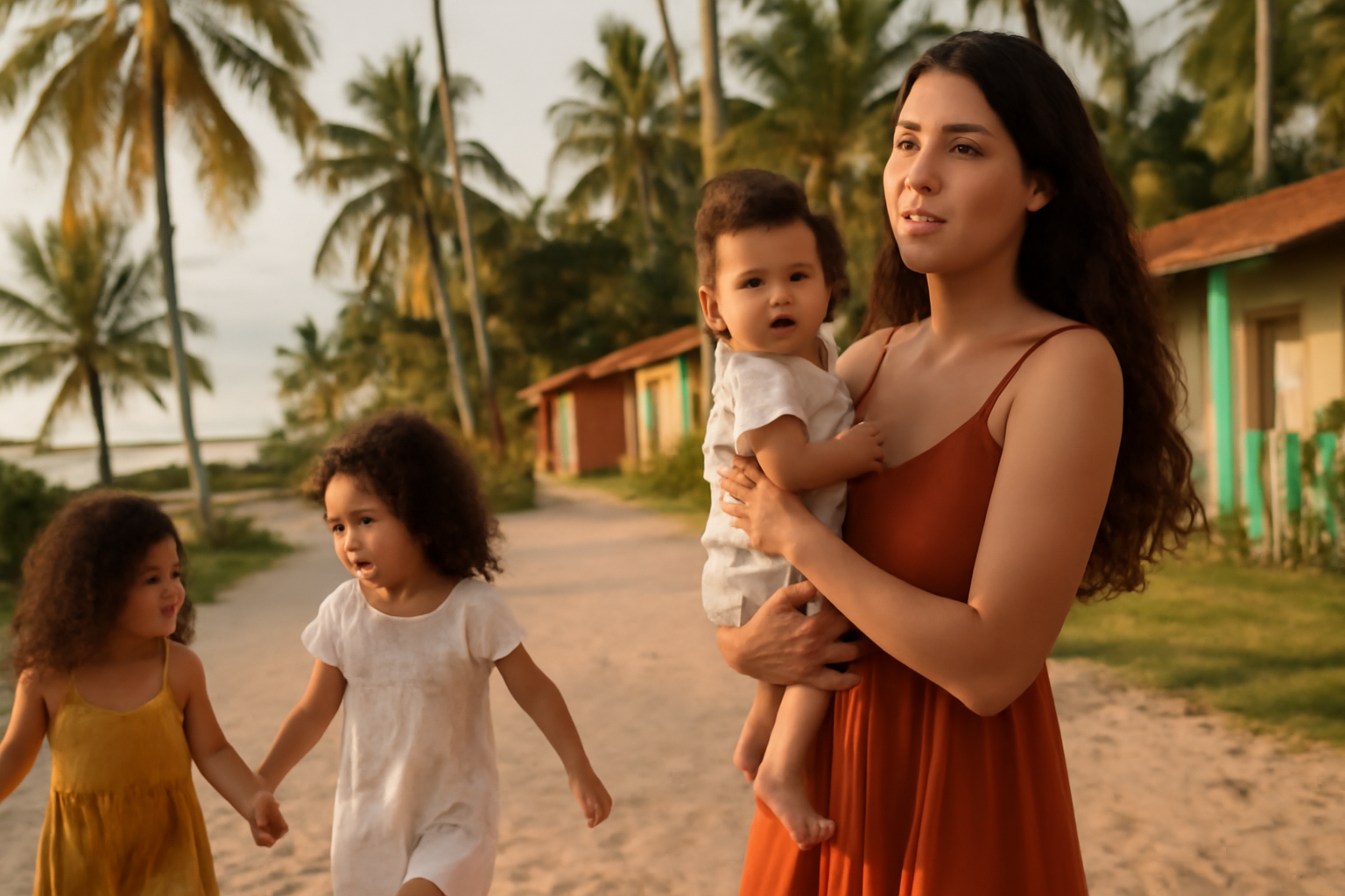 Influenciadora compartilhou momentos do filho com as primas em Praia do Forte, na Bahia. Saiba por que o assunto ganhou a web.