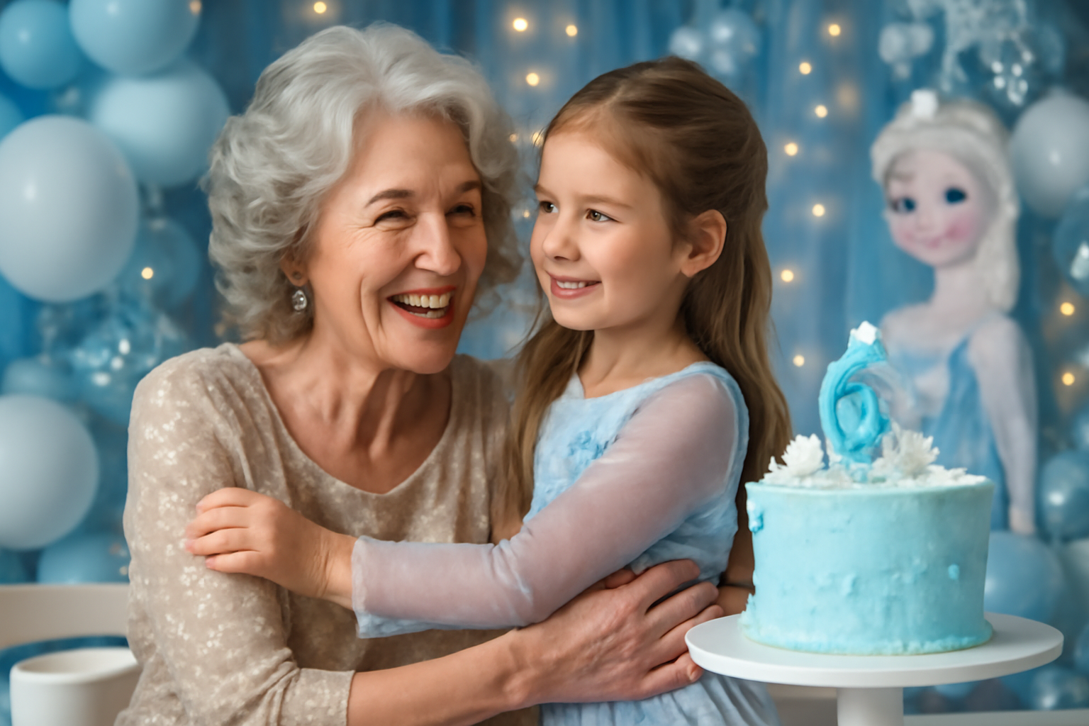 Apresentadora esteve no aniversário de 4 anos de Ayla, filha de Bárbara Evans, em meio à repercussão da reconciliação da família; entenda.