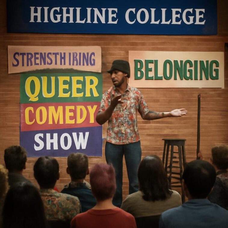 Evento Laughter Lab reúne risadas e apoio à comunidade LGBTQIA+ em ambiente seguro e acolhedor