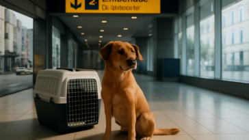 Costelinha, resgatado nas ruas de Fortaleza, viajou mais de 7 mil km até Zurique após adoção. Saiba por que a história comoveu o Brasil.