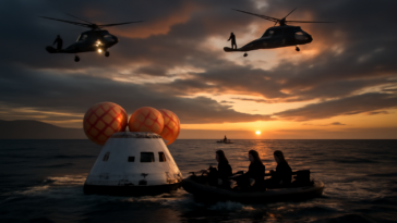 Missão da NASA encerra nesta quinta a viagem tripulada ao redor da Lua com pouso no Pacífico; saiba horário e onde acompanhar.