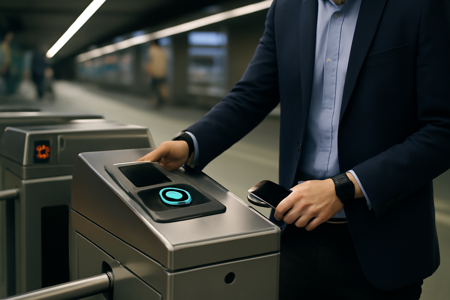 Celular e smartwatch já podem ser usados nas catracas de linhas do metrô paulistano. Saiba onde a novidade está valendo.