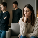 Atriz disse que viveu uma relação difícil com o primogênito e explicou por que aceitou que ele morasse com o pai; entenda o caso.