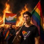 ONG Accept denuncia que queima de bandeiras LGBTQIA+ nas lambradjies alimenta ódio e intolerância