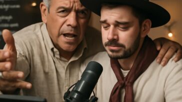 Lucas Feldmann recebe apoio do pai ao vivo após comentário homofóbico viralizar nas redes sociais