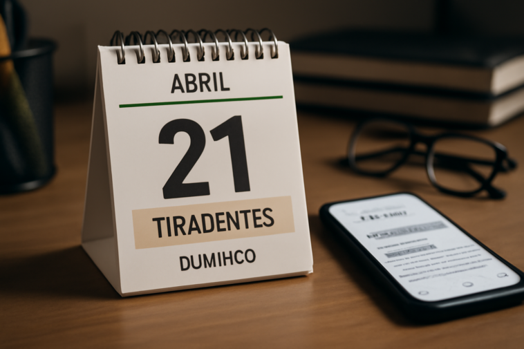 Tiradentes cai em uma terça-feira em 2026 e a dúvida voltou às buscas. Entenda quem folga, o que diz a lei e como funciona o trabalho.