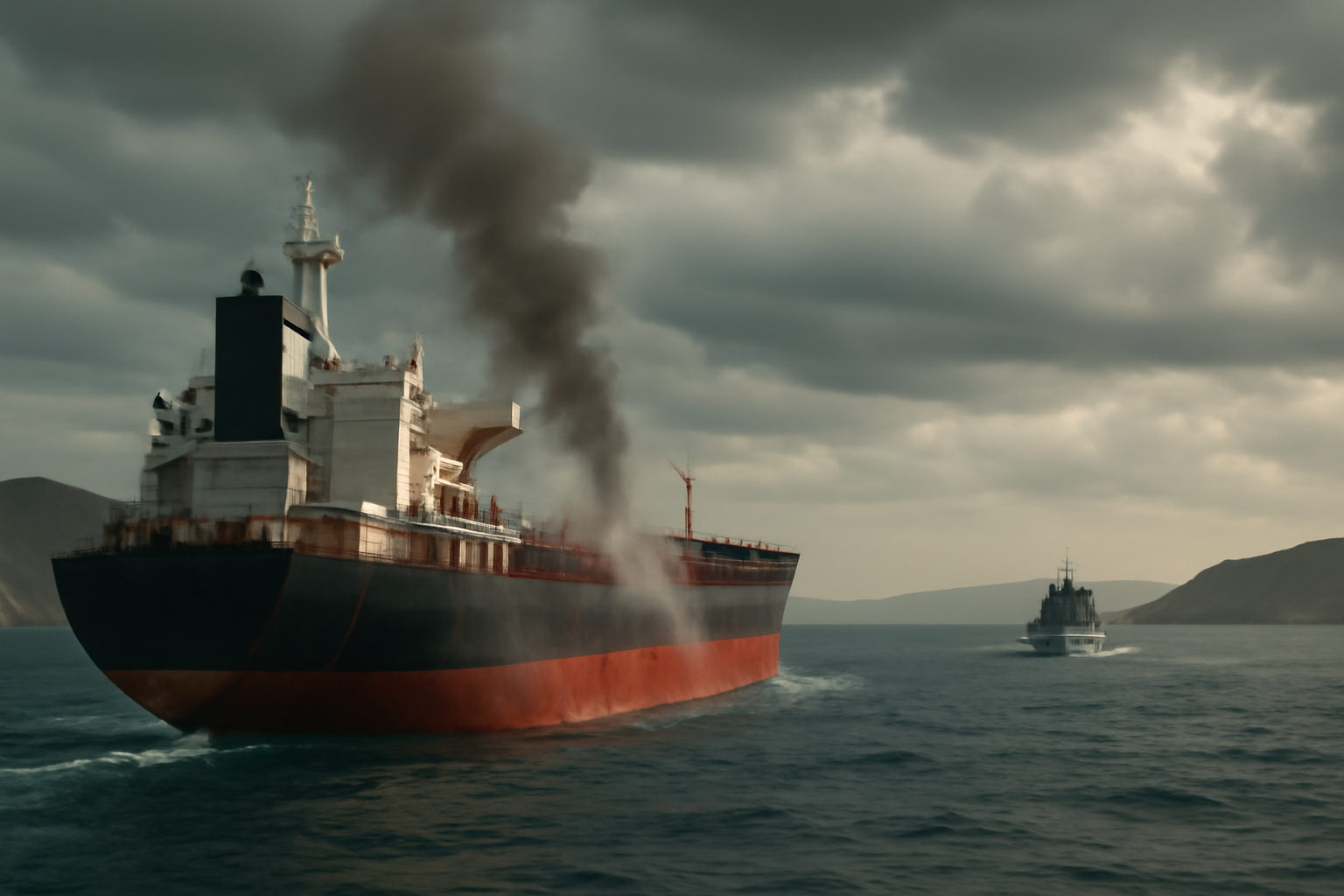 Embarcação foi atingida por dois projéteis perto do Estreito de Ormuz nesta terça. Saiba por que o caso repercute no Brasil.