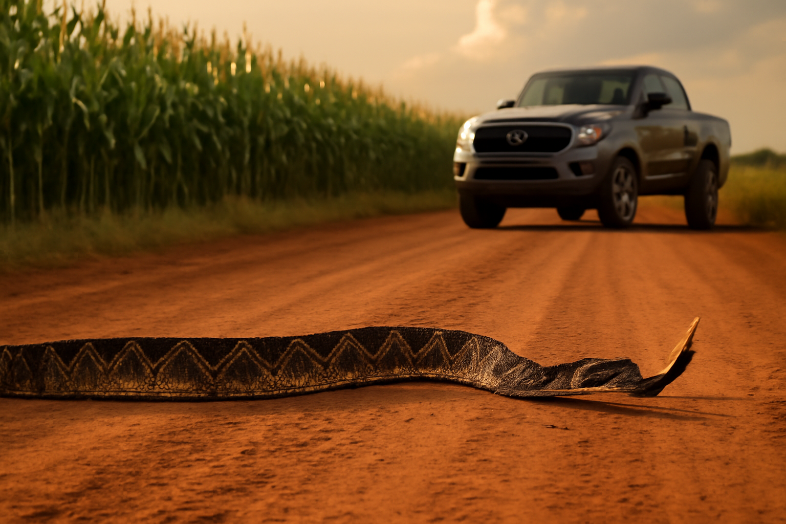 Vídeo feito em Santa Rita do Tocantins viralizou após mostrar uma cascavel em estrada rural. Entenda por que o caso repercutiu.