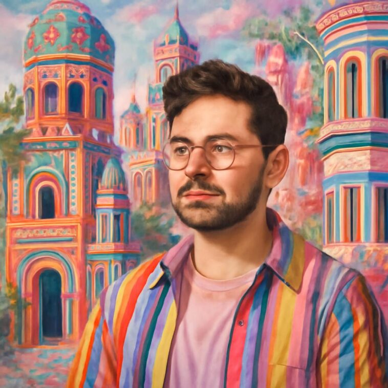 Designer londrino reinventa espaços urbanos com uma estética radical e cheia de cor