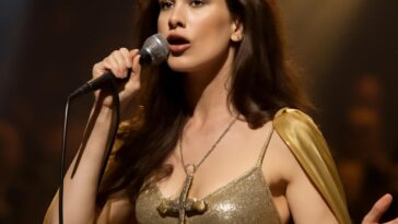 Atriz mergulha em técnica vocal da diva pop para dar voz única à estrela de seu novo filme musical