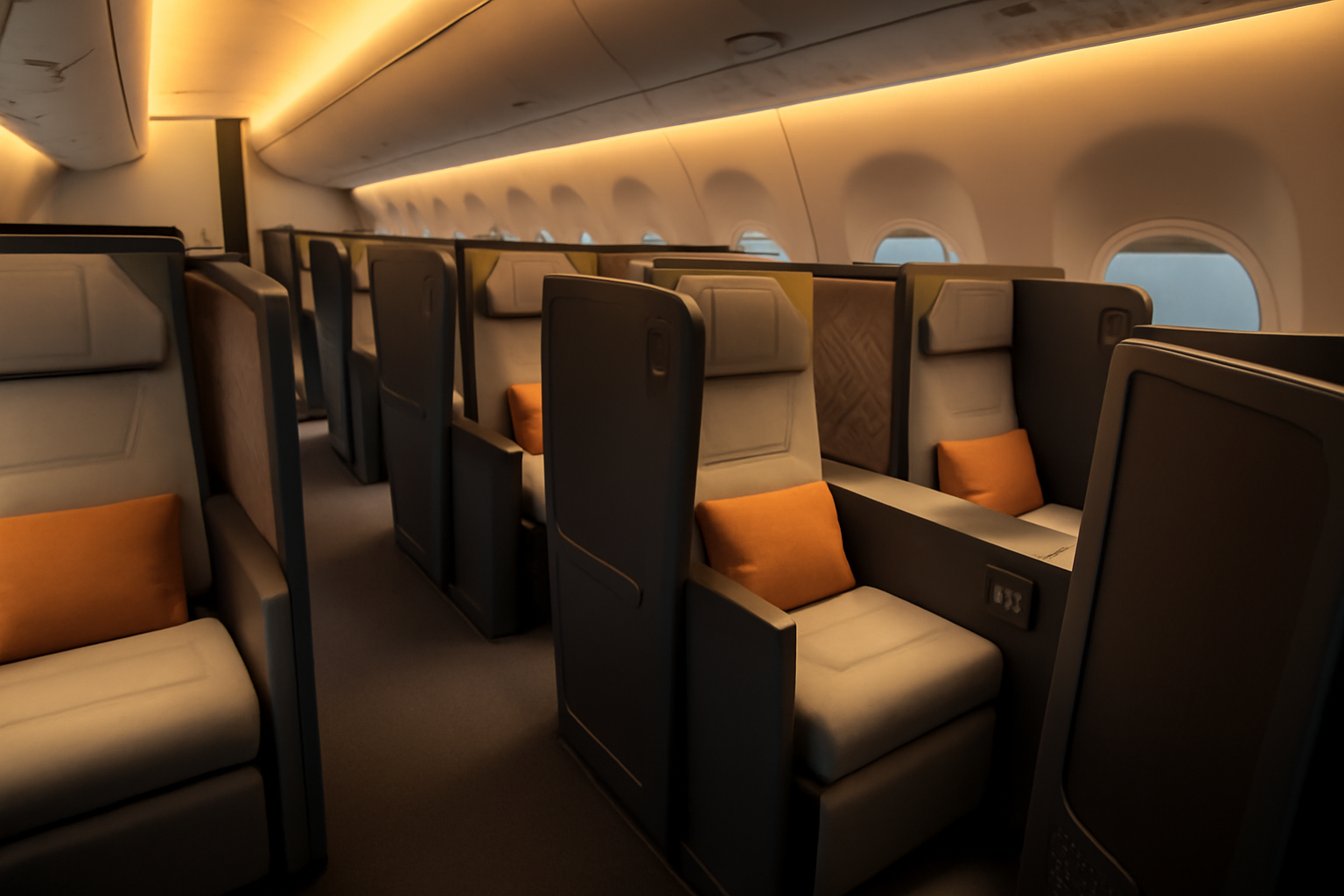 Nova cabine da Latam com assentos-cama no A321XLR colocou classe executiva em alta no Brasil. Saiba o que muda a partir de 2027.