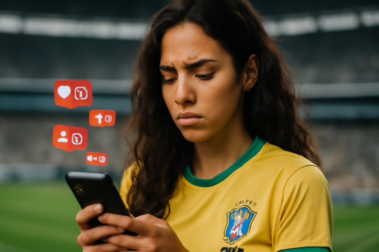 Nome de Gabriely Miranda cresce nas buscas após nova postagem e rumores de tensão com a mãe de Endrick. Entenda o contexto.